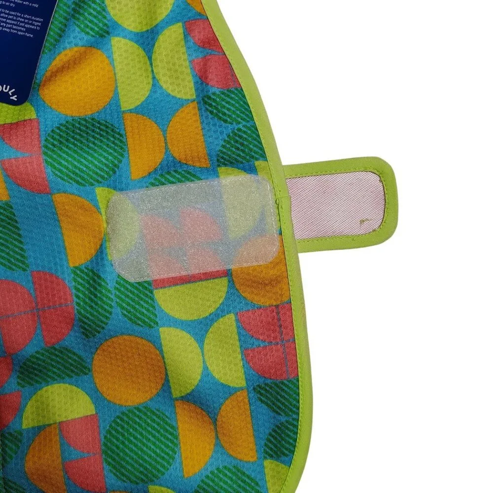 Youly The Beach Bum Dog Large Reversible Cooling Vest With UPF 50+ Protection